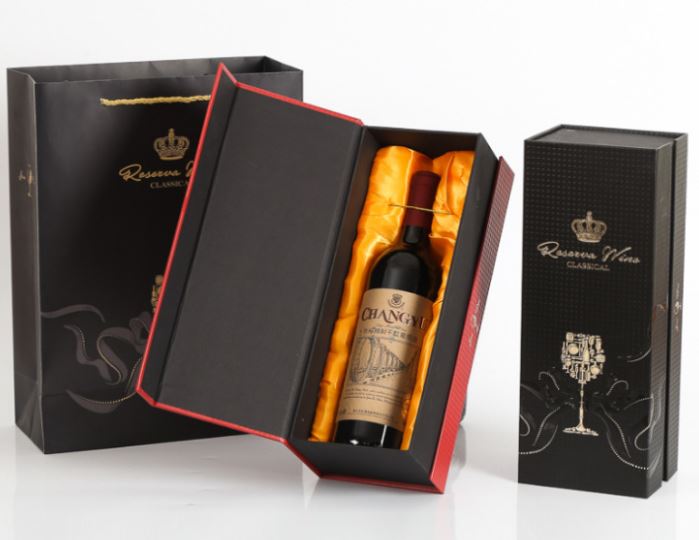 Luxury gift box custom Wine Packaging Box with Your Logo and Pattern Luxury gift box custom Wine Packaging Box with Your Logo and Pattern