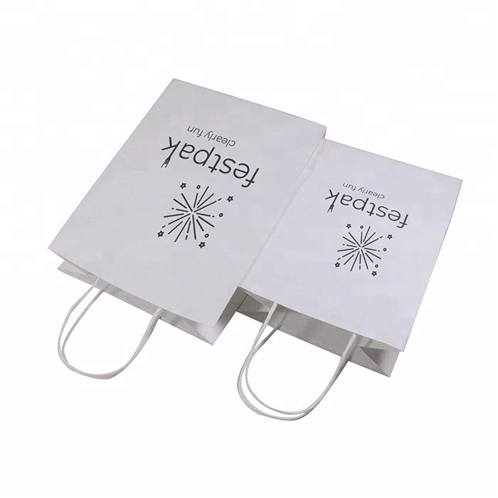 Small Paper Bags With Handles For Garment
