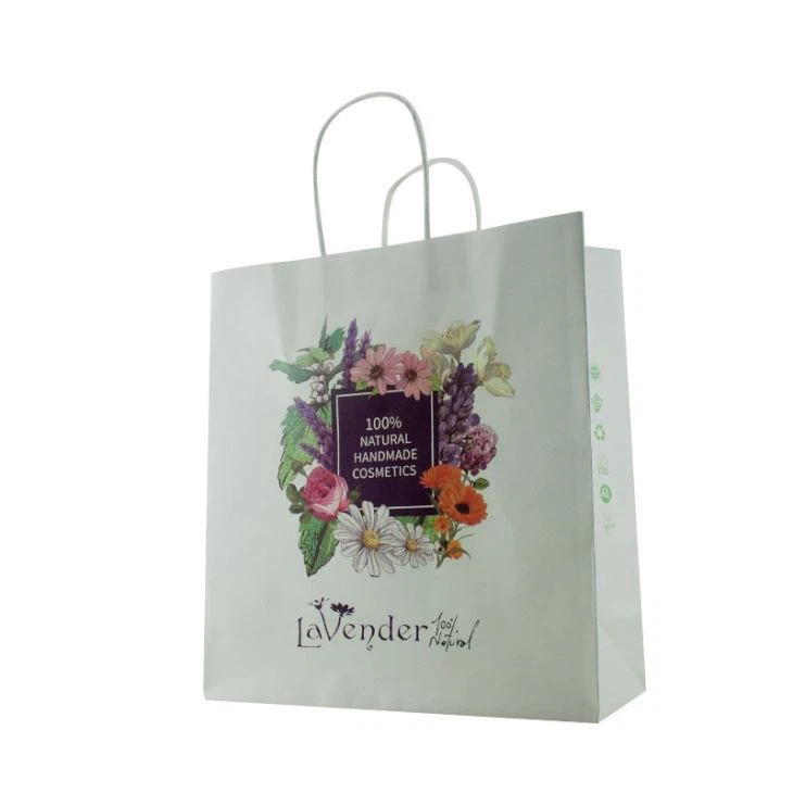 White Kraft Paper Bags For Arts And Crafts
